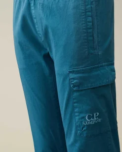 Kids C.P. Company Vêtements 10-14 Ans^U16 Stretch Gabardine Pants