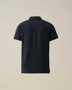Kids C.P. Company Vêtements 10-14 Ans^U16 Stretch Piquet Logo Polo Shirt